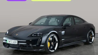 Used Porsche Taycan Performance Package 559 kW (761 HP) 2022 Black Sedan
