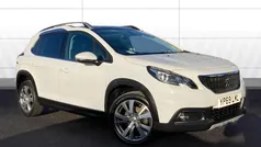 White Used 2019 Peugeot 2008 Allure Premium SUV | £9,787 (Fair price)