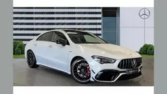 White Used 2023 Mercedes CLA45 AMG Coupe | £47,085 (Fair price)