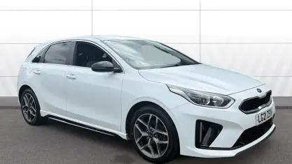 Used Kia Ceed GT-Line 136 HP (100 kW) 2021 White Hatchback