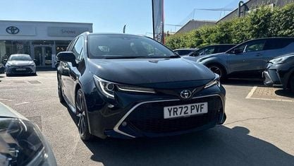 Begagnad Toyota Corolla Sport 184 HK (135 kW) 2022 Svart Kombi