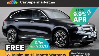 Black Used 2022 Mercedes EQC400 AMG Line Premium SUV | £24,697 (Fair price)