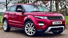 Red Used 2013 Land Rover Range Rover evoque Dynamic SUV | £13,680 (Fair price)
