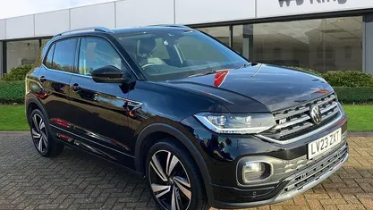 Black Used 2023 VW T-Cross R-line SUV | £20,335 (Fair price)