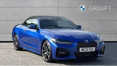Blue Used 2021 BMW 420 M Sport Cabriolet | £29,995 (Good price)