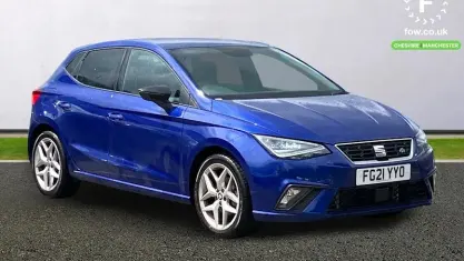 Used Seat Ibiza FR 110 HP (80 kW) 2021 Blue Hatchback