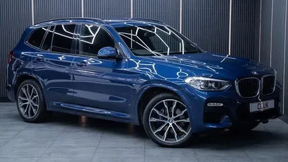 Used BMW X3 M Sport 265 HP (194 kW) 2019 Blue SUV