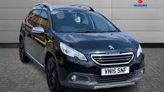Black Used 2015 Peugeot 2008 Allure SUV | £7,850 (Fair price)