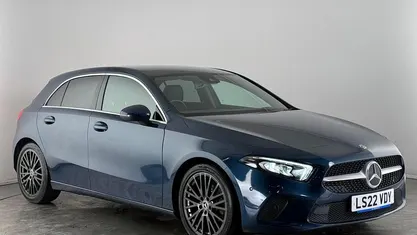 Used Mercedes A180 Executive 136 HP (100 kW) 2022 Blue Hatchback