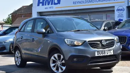 Used Vauxhall Crossland X S 110 HP (80 kW) 2019 Grey SUV