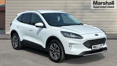 White Used 2022 Ford Kuga Titanium SUV | £17,623 (Good price)