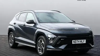 Used Hyundai Kona N Line 129 HP (94 kW) 2025 Blue SUV