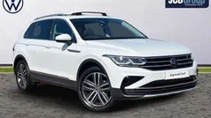 White Used 2022 VW Tiguan Elegance SUV | £26,495 (Fair price)