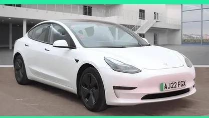 Used Tesla Model 3 Long Range AWD 366 kW (498 HP) 2022 White Sedan