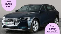 Blue Used 2022 Audi e-tron Design SUV | £19,279 (Fair price)