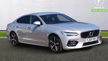 Usado Volvo S90 R-Design 190 CV (139 kW) 2018 Plateado Berlina