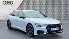 White Used 2025 Audi A6 Black Edition Estate | £38,485 (Fair price)