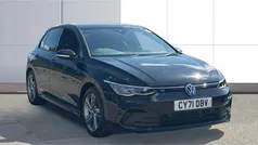 Black Used 2022 VW Golf VIII R-line Hatchback | £23,030 (Fair price)