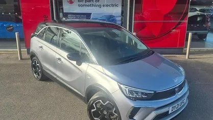 Used Vauxhall Crossland Elite 83 HP (61 kW) 2021 Grey SUV