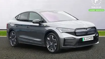 Used Skoda Enyaq iV vRS 219 kW (299 HP) 2023 Grey SUV