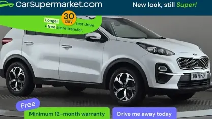 Begagnad Kia Sportage 136 HK (100 kW) 2021 Vit SUV