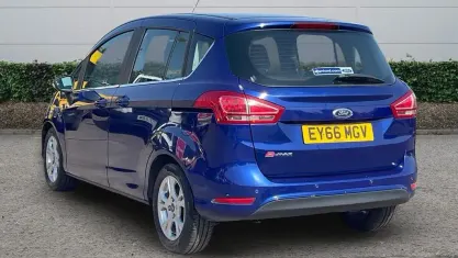 Used Ford B-MAX Zetec 90 HP (66 kW) 2016 Blue MPV