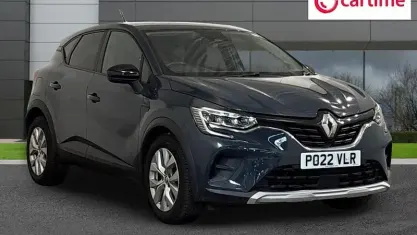 Used Renault Captur Iconic 91 HP (66 kW) 2022 Blue SUV