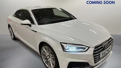 White Used 2017 Audi A5 S-Line Coupe | £15,250 (Fair price)