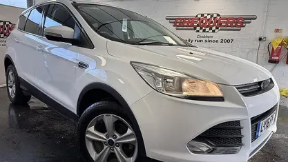 White Used 2016 Ford Kuga Zetec SUV | £8,750 (Fair price)