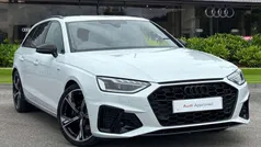 White Used 2024 Audi A4 Black Edition Estate | £31,380 (Fair price)