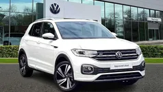 White Used 2022 VW T-Cross R-line SUV | £18,856 (Fair price)