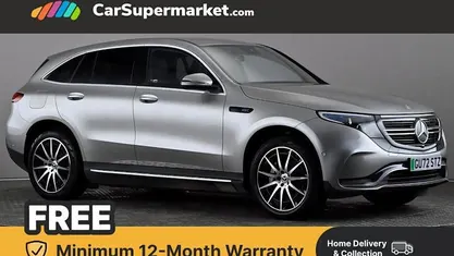 Used Mercedes EQC400 AMG line 300 kW (408 HP) 2022 Silver SUV