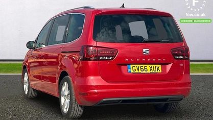 Begagnad Seat Alhambra SE 184 HK (135 kW) 2016 Röd Minibuss