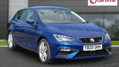 Used Seat Leon FR 150 HP (110 kW) 2020 Blue Hatchback