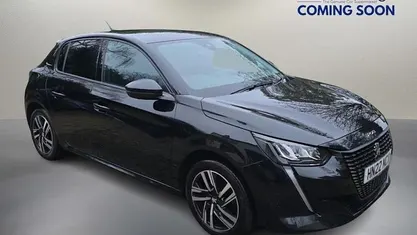 Black Used 2022 Peugeot 208 Allure Premium Hatchback | £10,950 (Fair price)