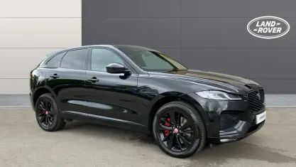 Used Jaguar F-Pace R-Dynamic 300 HP (220 kW) 2021 Santorini black SUV
