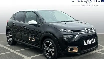 Used Citroën C3 PureTech 110 HP (80 kW) 2023 Black Hatchback