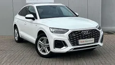 White Used 2025 Audi Q5 Sportback S-Line SUV | £39,950 (Fair price)