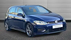 Blue Used 2019 VW Golf VII R-line Hatchback | £18,490 (Fair price)