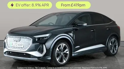 Used 2022 Audi Q4 Sportback e-tron S-Line SUV | £26,323 (Super price)