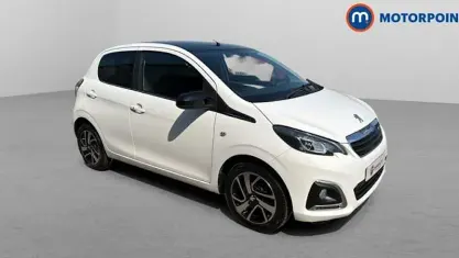 Used Peugeot 108 Allure 72 HP (52 kW) 2021 White Hatchback
