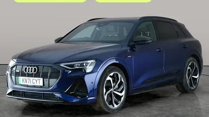 Used Audi e-tron Black Edition 230 kW (313 HP) 2021 Blue SUV