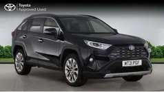 Black Used 2021 Toyota RAV4 Hybrid SUV | £28,495 (Fair price)