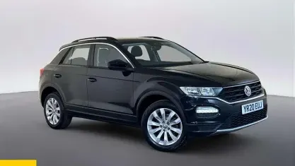 Usado VW T-Roc SE 116 HP (85 kW) 2020 Preto SUV