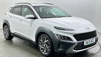 Gebraucht Hyundai Kona Ultimate 141 PS (103 kW) 2021 Weiß SUV