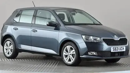 Used Skoda Fabia SE 95 HP (69 kW) 2021 Grey Hatchback