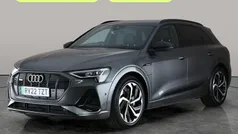 Grey Used 2022 Audi e-tron Black Edition SUV | £27,155 (Fair price)