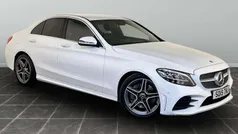 White Used 2019 Mercedes C300 AMG line Sedan | £14,895 (Good price)