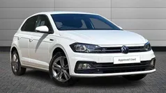 Pure white Used 2021 VW Polo R-line Hatchback | £15,650 (Fair price)