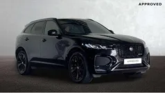 Santorini black Used 2022 Jaguar F-Pace R-Dynamic SUV | £30,495 (Fair price)